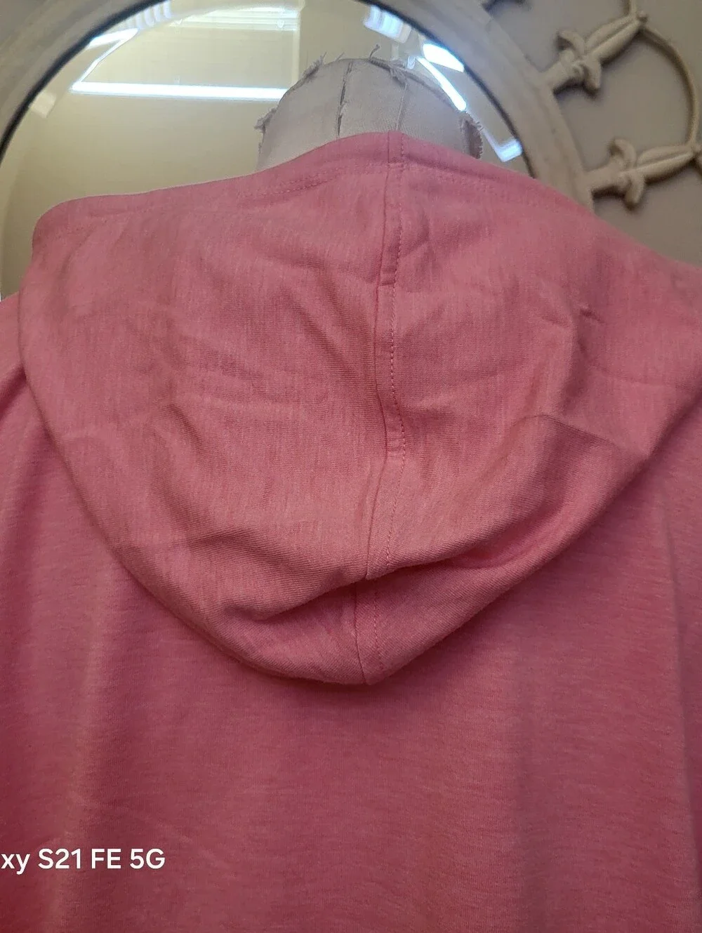 Rae Dunn Soft Pink Logo Sweatshirt - Picture 4 of 6